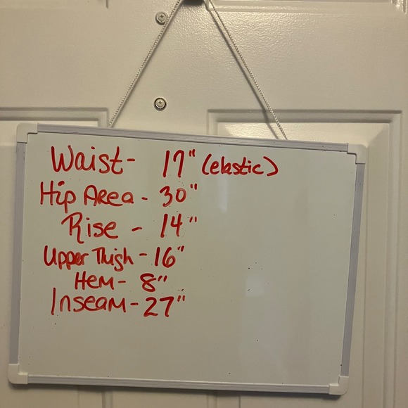 Urban Outfitters Women’s Cream Cargo Parachute Pants XL Drawstring Elastic Waist - Picture 6 of 6